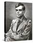 Alan Turing, British Mathematician-Bill Sanderson-Stretched Canvas