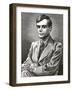 Alan Turing, British Mathematician-Bill Sanderson-Framed Photographic Print