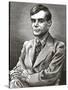 Alan Turing, British Mathematician-Bill Sanderson-Stretched Canvas