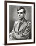 Alan Turing, British Mathematician-Bill Sanderson-Framed Photographic Print