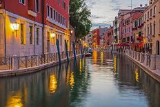 Tourists Travel on Gondolas at Canal-Alan64-Photographic Print