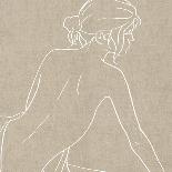 Female Figure Gold I-Alana Perkins-Art Print