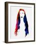 Alanis Watercolor II-Lana Feldman-Framed Art Print