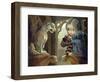 Alannah and the Gargoyle-Jasmine Becket-Griffith-Framed Art Print