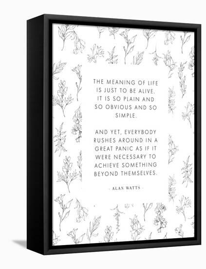 Alanwatts-Beth Cai-Framed Stretched Canvas