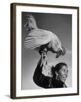 Alarm Clock of Most of the Navajo Miners Is a Rooster-Loomis Dean-Framed Photographic Print