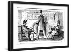 Alarming Scarcity, 1874-George Du Maurier-Framed Giclee Print