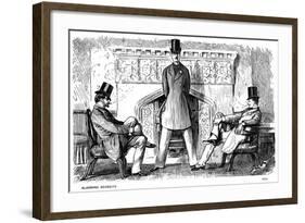 Alarming Scarcity, 1874-George Du Maurier-Framed Giclee Print