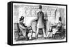 Alarming Scarcity, 1874-George Du Maurier-Framed Stretched Canvas