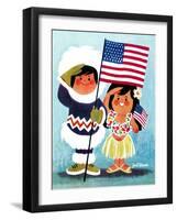 Alaska and Hawaii - Jack & Jill-Jack Weaver-Framed Giclee Print