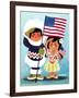 Alaska and Hawaii - Jack & Jill-Jack Weaver-Framed Giclee Print