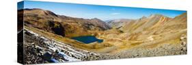 Alaska Basin and Como Lake Surrounded by Mountains, Brown Mountain, Turtle Mountain-null-Stretched Canvas