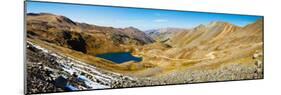 Alaska Basin and Como Lake Surrounded by Mountains, Brown Mountain, Turtle Mountain-null-Mounted Photographic Print