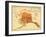 Alaska - Bear Population State Map-Lantern Press-Framed Art Print