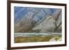 Alaska, Brooks Range, Arctic National Wildlife Refuge. Montain landscape and River.-Jaynes Gallery-Framed Photographic Print