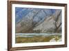 Alaska, Brooks Range, Arctic National Wildlife Refuge. Montain landscape and River.-Jaynes Gallery-Framed Premium Photographic Print