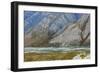 Alaska, Brooks Range, Arctic National Wildlife Refuge. Montain landscape and River.-Jaynes Gallery-Framed Photographic Print