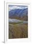 Alaska, Brooks Range, Arctic National Wildlife Refuge. Montain landscape and River.-Jaynes Gallery-Framed Photographic Print