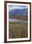 Alaska, Brooks Range, Arctic National Wildlife Refuge. Montain landscape and River.-Jaynes Gallery-Framed Photographic Print