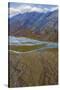 Alaska, Brooks Range, Arctic National Wildlife Refuge. Montain landscape and River.-Jaynes Gallery-Stretched Canvas