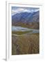 Alaska, Brooks Range, Arctic National Wildlife Refuge. Montain landscape and River.-Jaynes Gallery-Framed Premium Photographic Print