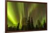 Alaska, Fairbanks. Northern Lights Patterns and Colors-Jaynes Gallery-Framed Photographic Print