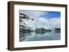 Alaska, Glacier Bay. A close-up view of Margerie Glacier with lateral moraine-Brenda Tharp-Framed Photographic Print