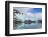 Alaska, Glacier Bay. A close-up view of Margerie Glacier with lateral moraine-Brenda Tharp-Framed Photographic Print