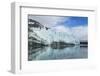 Alaska, Glacier Bay. A close-up view of Margerie Glacier with lateral moraine-Brenda Tharp-Framed Photographic Print