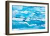 Alaska, Glacier Bay National Park. Close Up of Blue Ice-Jaynes Gallery-Framed Photographic Print