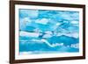 Alaska, Glacier Bay National Park. Close Up of Blue Ice-Jaynes Gallery-Framed Photographic Print