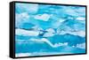 Alaska, Glacier Bay National Park. Close Up of Blue Ice-Jaynes Gallery-Framed Stretched Canvas