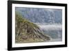 Alaska, Glacier Bay National Park. Waterfall Cascades Down Steep Cliff-Jaynes Gallery-Framed Photographic Print