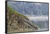 Alaska, Glacier Bay National Park. Waterfall Cascades Down Steep Cliff-Jaynes Gallery-Framed Stretched Canvas