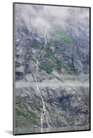 Alaska, Glacier Bay National Park. Waterfall Cascades Down Steep Cliff-Jaynes Gallery-Mounted Photographic Print