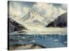 Alaska Glacier From Richardson Highway-Anna P. Gellenbeck-Stretched Canvas