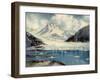 Alaska Glacier From Richardson Highway-Anna P. Gellenbeck-Framed Giclee Print