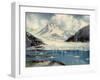 Alaska Glacier From Richardson Highway-Anna P. Gellenbeck-Framed Giclee Print