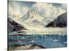 Alaska Glacier From Richardson Highway-Anna P. Gellenbeck-Stretched Canvas