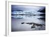 Alaska Glacier Lake - Wide Angle View-Leieng-Framed Photographic Print