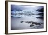 Alaska Glacier Lake - Wide Angle View-Leieng-Framed Photographic Print