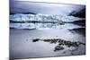 Alaska Glacier Lake - Wide Angle View-Leieng-Mounted Photographic Print