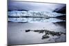 Alaska Glacier Lake - Wide Angle View-Leieng-Mounted Photographic Print
