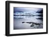 Alaska Glacier Lake - Wide Angle View-Leieng-Framed Photographic Print