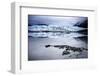 Alaska Glacier Lake - Wide Angle View-Leieng-Framed Photographic Print