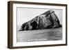 Alaska - Gulf of Alaska View of Harding Rock-Lantern Press-Framed Art Print