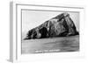 Alaska - Gulf of Alaska View of Harding Rock-Lantern Press-Framed Art Print