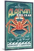 Alaska King Crab-Lantern Press-Mounted Art Print