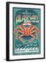 Alaska King Crab-Lantern Press-Framed Art Print