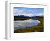 Alaska Mountain Range and pothole, Denali National Park, Alaska.-Howie Garber-Framed Photographic Print